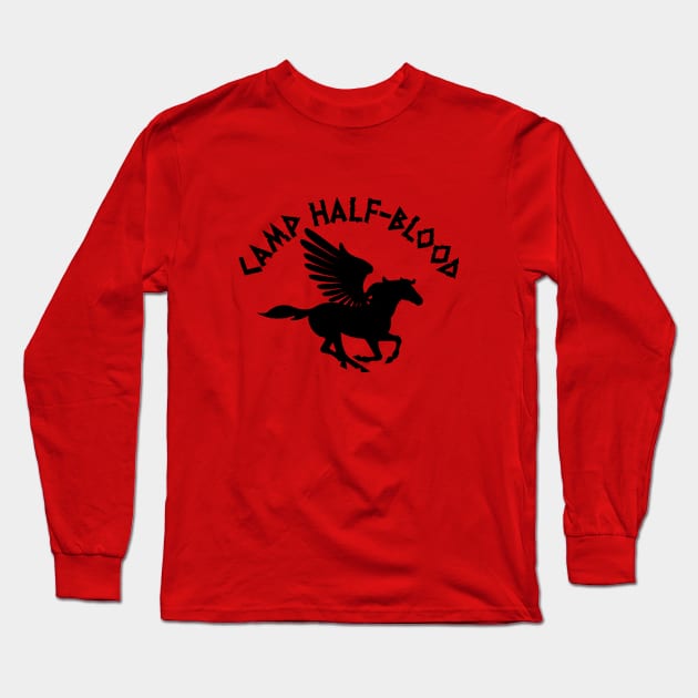 Camp Half Blood #7 Long Sleeve T-Shirt by SalahBlt